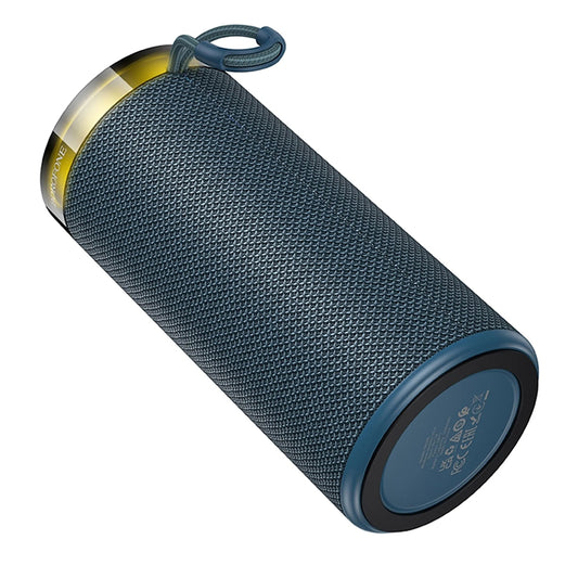 Bärbar Bluetooth-högtalare Borofone BR105 Loud, 10W, TWS, RGB, Marinblå