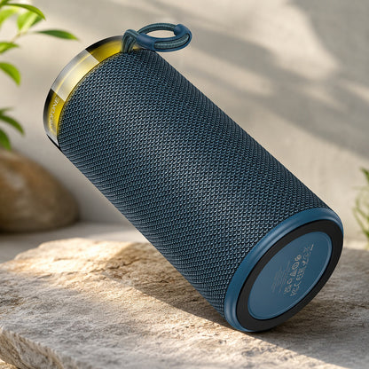 Bärbar Bluetooth-högtalare Borofone BR105 Loud, 10W, TWS, RGB, Marinblå