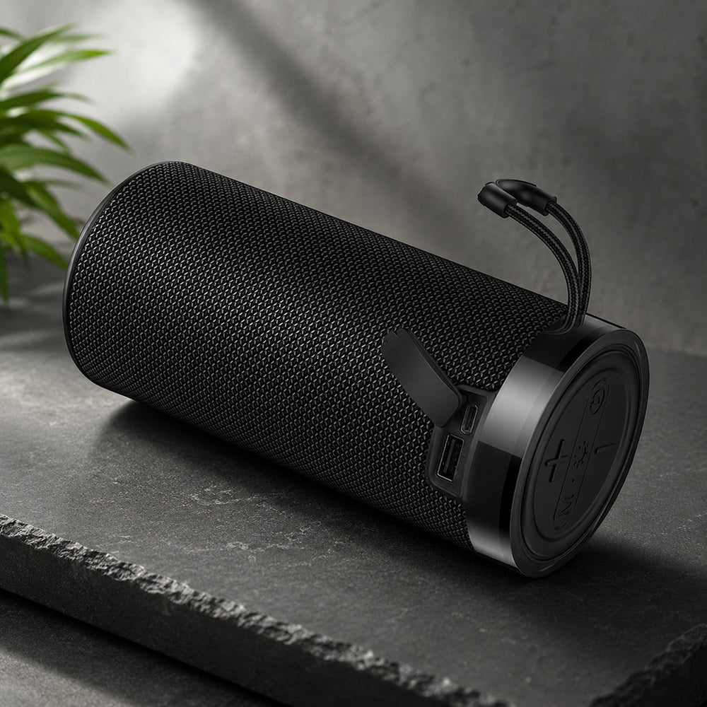 Bärbar Bluetooth-högtalare Borofone BR105 Loud, 10W, TWS, RGB, Marinblå