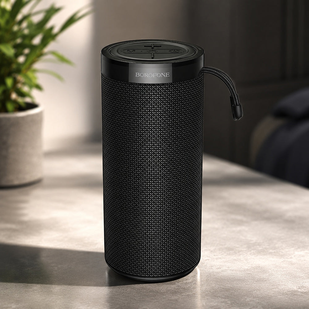 Bärbar Bluetooth-högtalare Borofone BR105 Loud, 10W, TWS, RGB, Marinblå