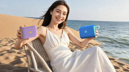 Bärbar Bluetooth-högtalare Bugani Rove Go 5, 12W, TWS, Vattentät, Svart
