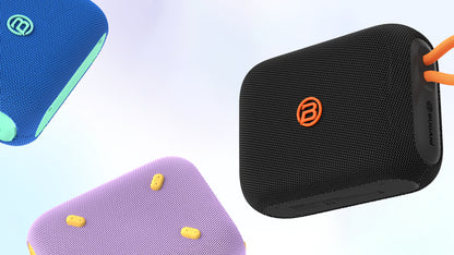 Bärbar Bluetooth-högtalare Bugani Rove Go 5, 12W, TWS, Vattentät, Svart