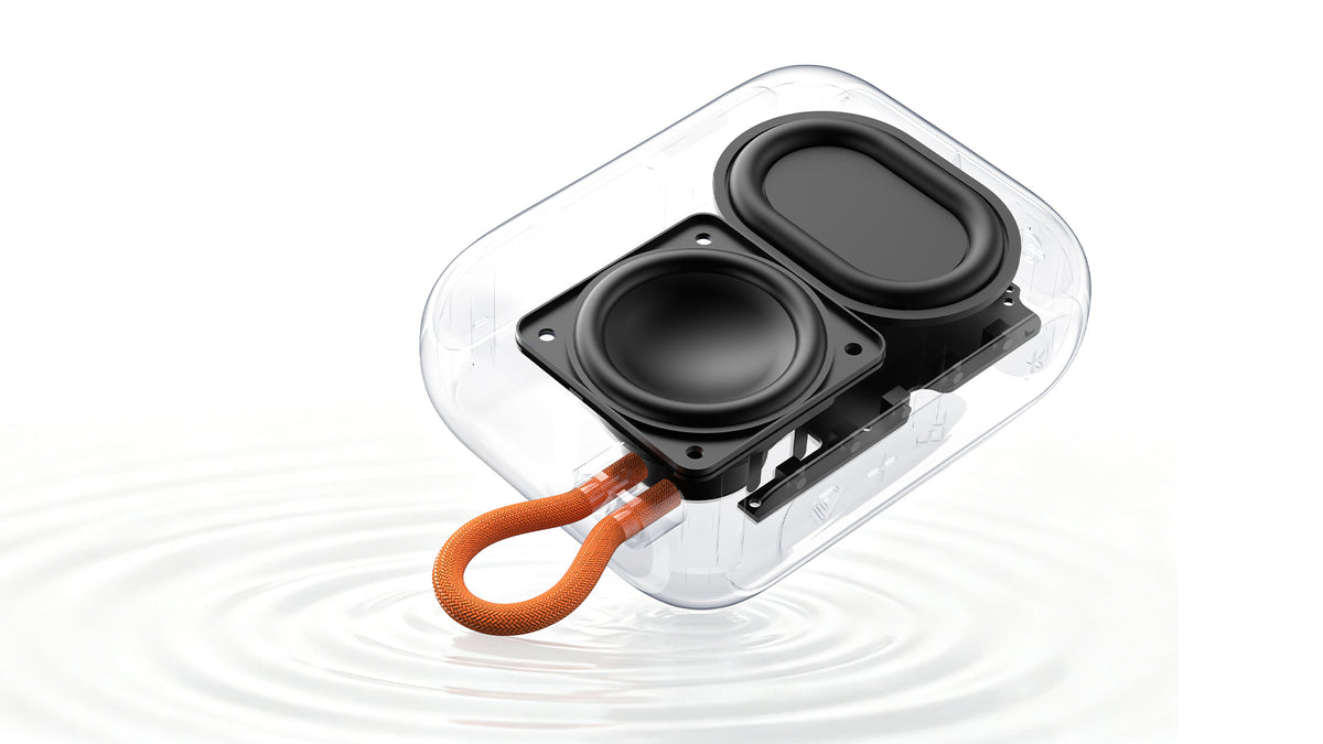 Bärbar Bluetooth-högtalare Bugani Rove Go 5, 12W, TWS, Vattentät, Svart