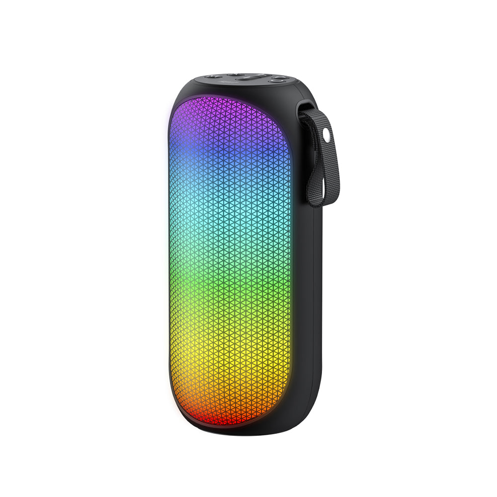 Bärbar Bluetooth-högtalare HAVIT SK808BT, 8W, RGB, Vattentät, Svart