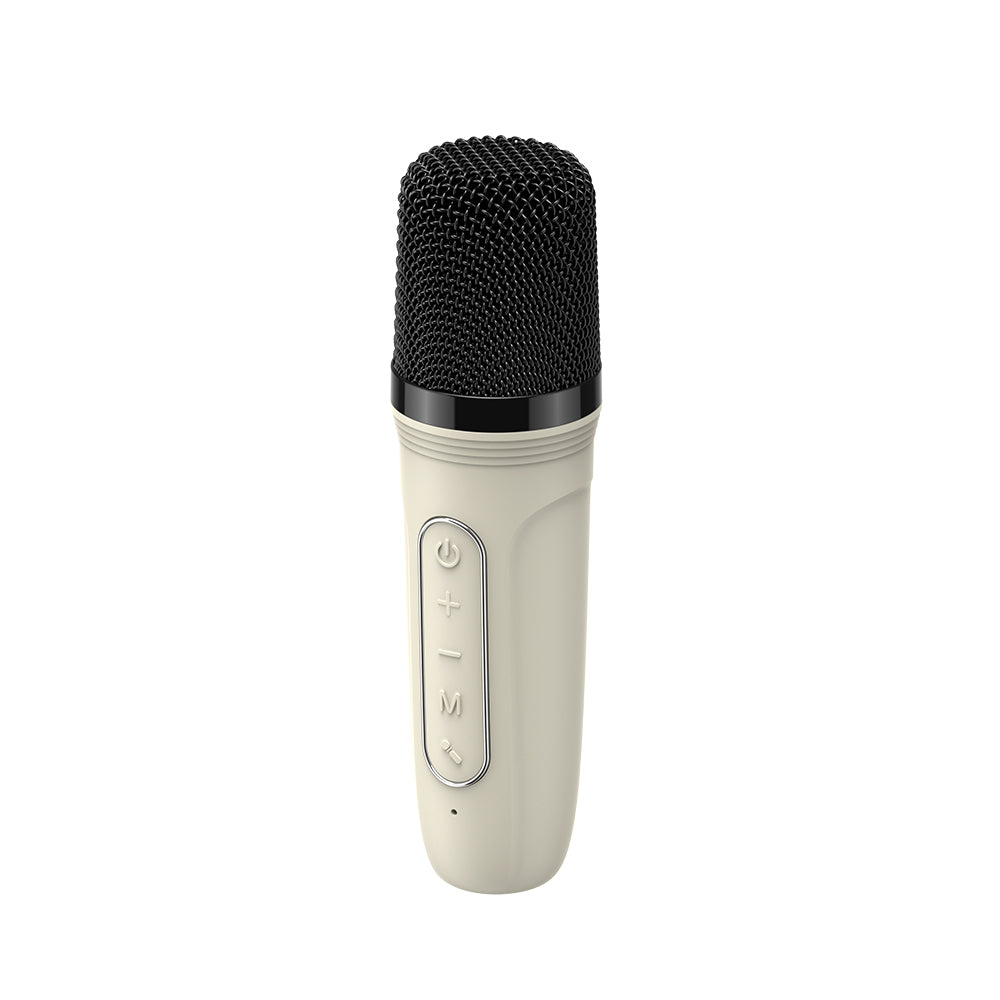 Bärbar Bluetooth-högtalare HAVIT SK819BT Karaoke, 5W, Beige