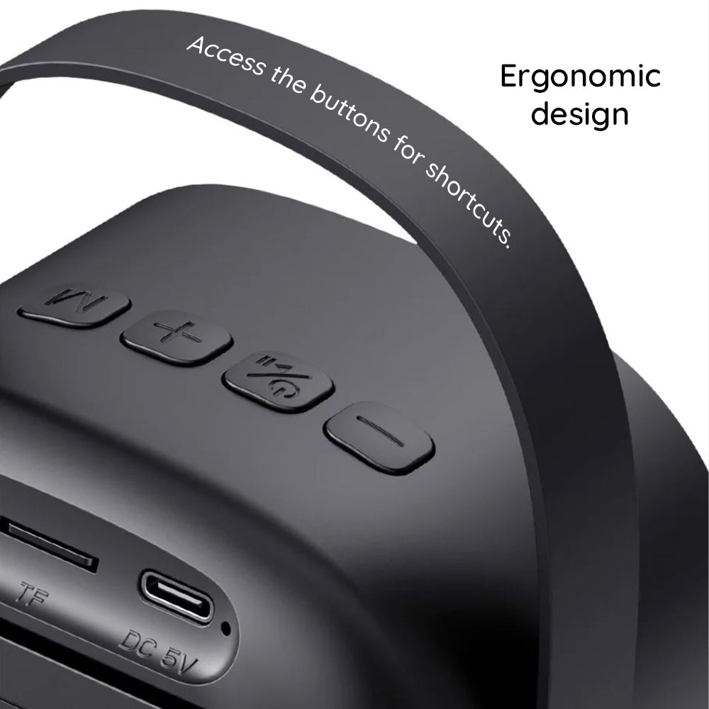 Bärbar Bluetooth-högtalare HAVIT SK819BT Karaoke, 5W, Svart