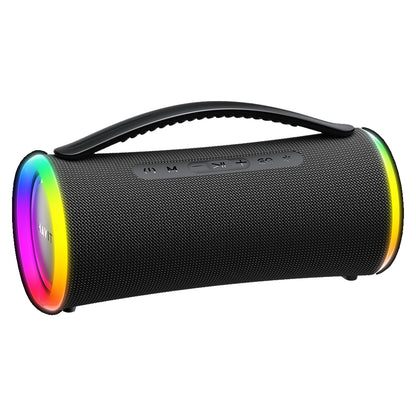 Bärbar Bluetooth-högtalare HAVIT SK834BT, 2 x 5W, RGB, Vattentät, Svart