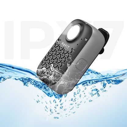 Bärbar Bluetooth-högtalare HAVIT SK868BT, 5W, Vattentät, Svart