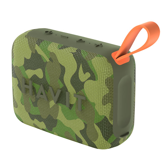 Bärbar Bluetooth-högtalare HAVIT SK874BT, 8W, Vattentät, Kamouflage