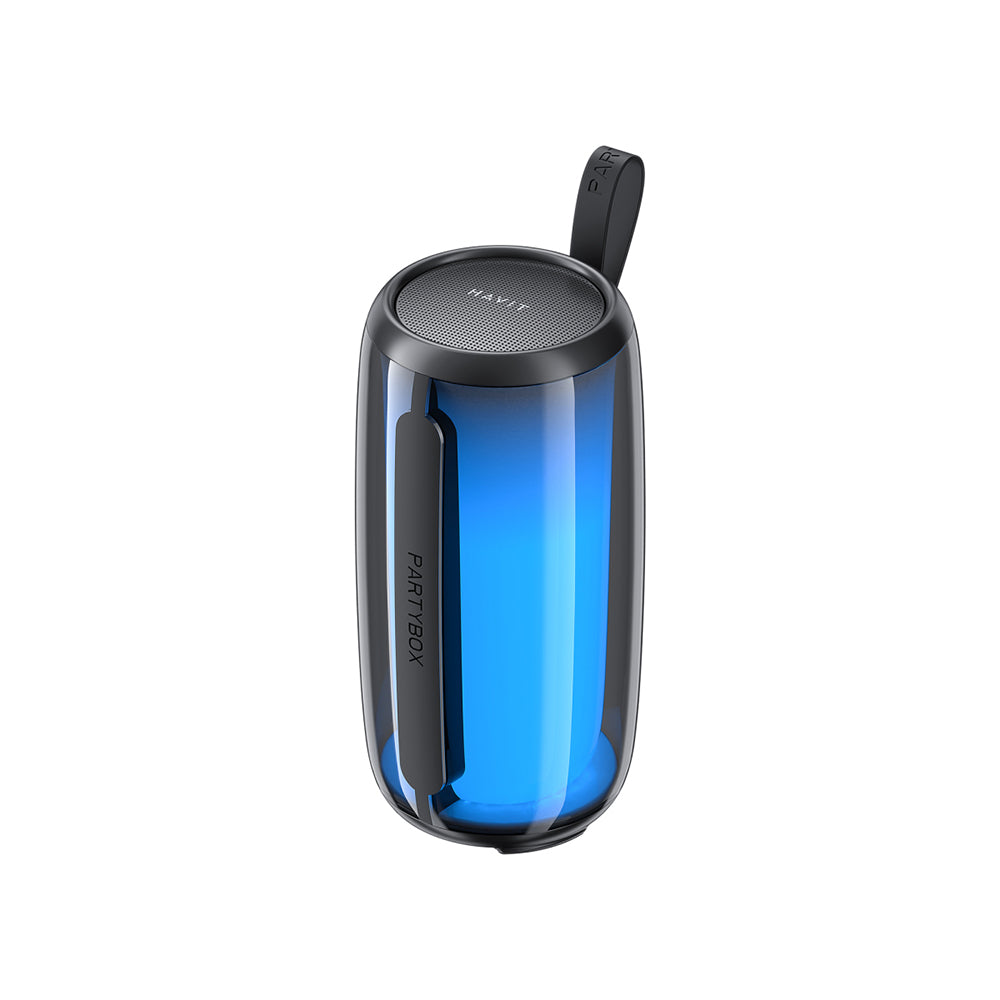 Bärbar Bluetooth-högtalare HAVIT SK879BT, 8W, RGB, Vattentät, Svart