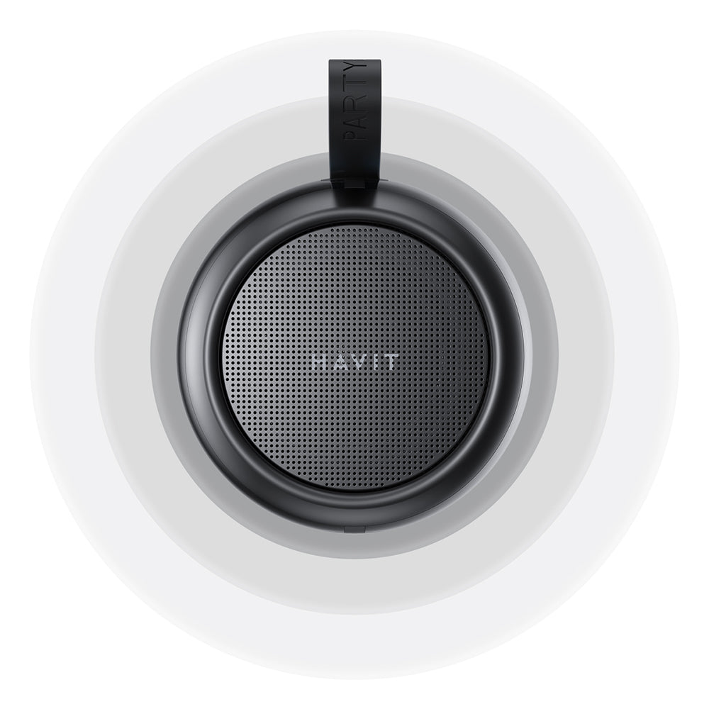 Bärbar Bluetooth-högtalare HAVIT SK879BT, 8W, RGB, Vattentät, Svart