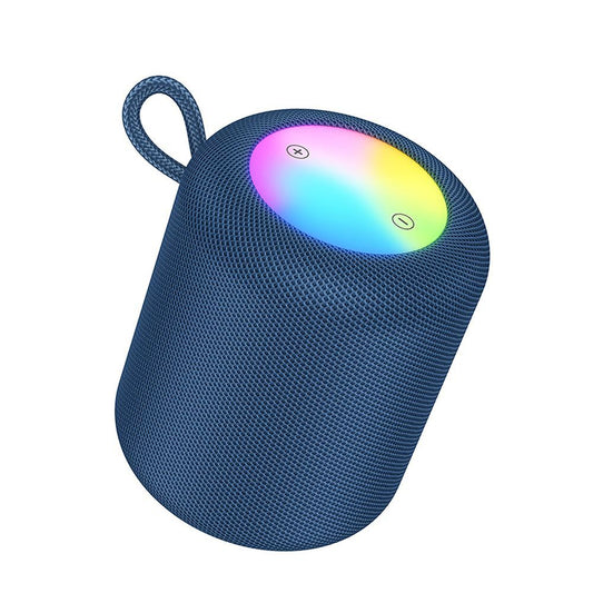 Bärbar Bluetooth-högtalare HOCO HC30, 5W, TWS, RGB, Blå