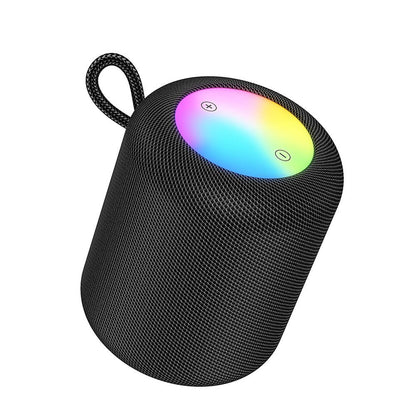 Bärbar Bluetooth-högtalare HOCO HC30, 5W, TWS, RGB, Svart