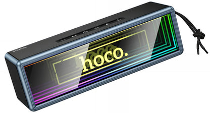 Bärbar Bluetooth-högtalare HOCO HC40, 2 x 10W, TWS, RGB, Svart