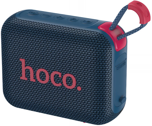 Bärbar Bluetooth-högtalare HOCO HC31, 10W, TWS, RGB, Vattentät, Marinblå