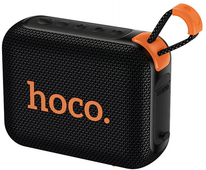 Bärbar Bluetooth-högtalare HOCO HC31, 10W, TWS, RGB, Vattentät, Svart