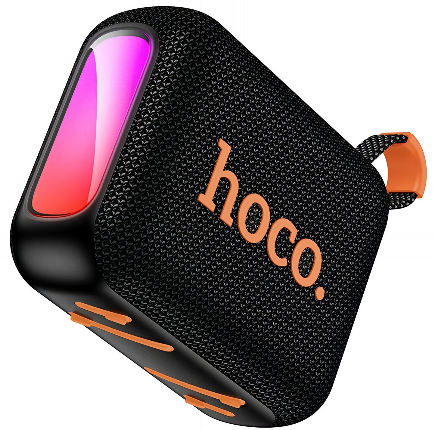 Bärbar Bluetooth-högtalare HOCO HC31, 10W, TWS, RGB, Vattentät, Svart