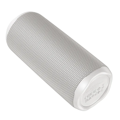 Bärbar Bluetooth-högtalare HOCO HC50, 8W, TWS, RGB, Vattentät, Vit