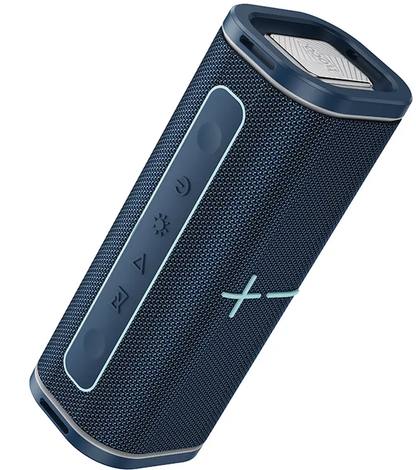 Bärbar Bluetooth-högtalare HOCO HC51, 30W, TWS, RGB, Blå