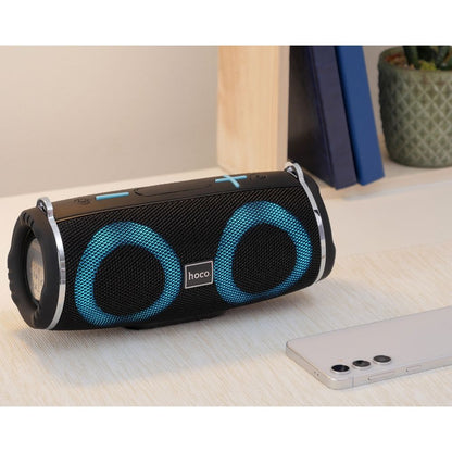 Bärbar Bluetooth-högtalare HOCO HC12, 10W, RGB, Vattentät, Svart