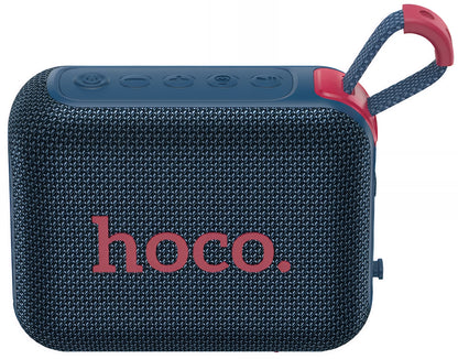 Bärbar Bluetooth-högtalare HOCO HC31, 10W, TWS, RGB, Vattentät, Marinblå