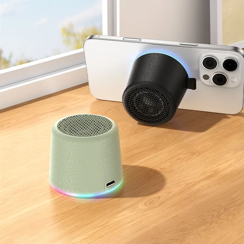 Bärbar Bluetooth-högtalare HOCO HC49 Mini Magnetic, 8W, TWS, Grön