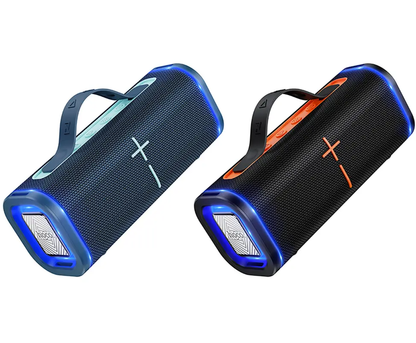 Bärbar Bluetooth-högtalare HOCO HC51, 30W, TWS, RGB, Blå