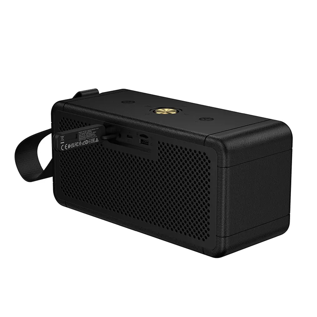 Bärbar Bluetooth-högtalare HOCO HT1 Max, 2 x 20W, TWS, Svart
