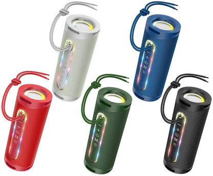 Bärbar Bluetooth-högtalare HOCO HC9 Dazzling Pulse Sports, 10W, TWS, RGB, Blå