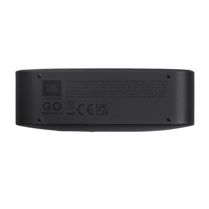 Bärbar Bluetooth-högtalare JBL Go Essential 2, 3.1W, Pro Sound, Vattentät, Svart JBLGOES2BLKCN