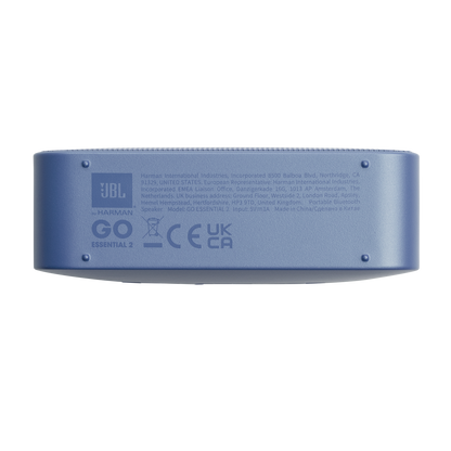Bärbar Bluetooth-högtalare JBL Go Essential 2, 3.1W, Pro Sound, Vattentät, Blå JBLGOES2BLUCN