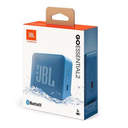 Bärbar Bluetooth-högtalare JBL Go Essential 2, 3.1W, Pro Sound, Vattentät, Blå JBLGOES2BLUCN