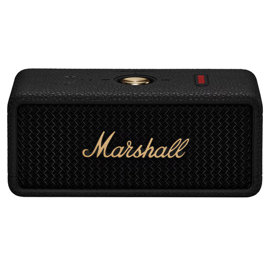Marshall Emberton II bärbar Bluetooth-högtalare, 20W, vattentät, svart och guld