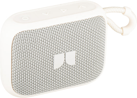 Monster S520 bärbar Bluetooth-högtalare, 5W, TWS, RGB, vattentät, ljusgräddfärg