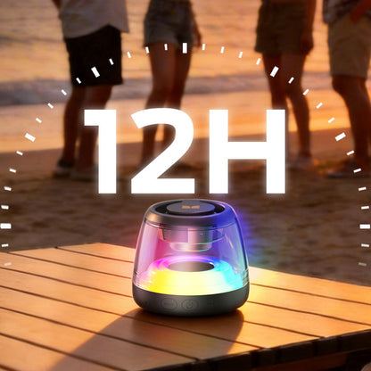 Monster Mag Flux bärbar Bluetooth-högtalare, 5W, TWS, RGB, svart