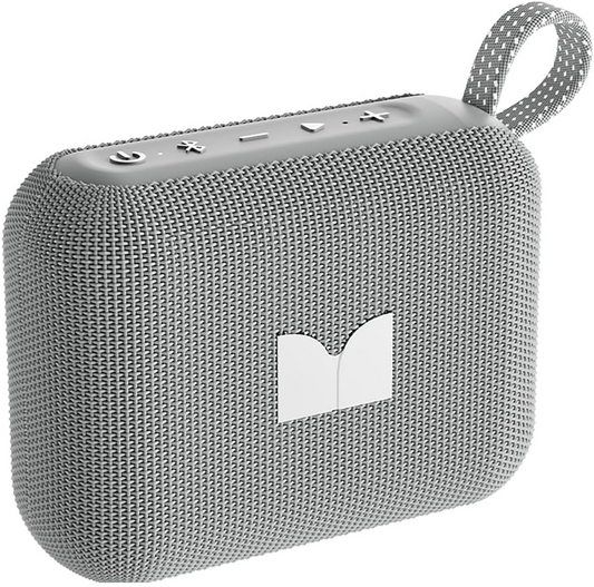 Bärbar Bluetooth-högtalare Monster Cube 1, 12W, TWS, Vattentät, Grå