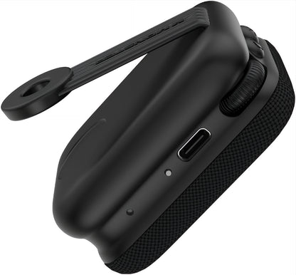 Bärbar Bluetooth-högtalare Monster Blaster Atom, 6W, Vattentät, Svart