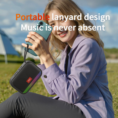 Bärbar Bluetooth-högtalare XO Design F66, 5W, RGB, Svart