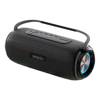 Bärbar Bluetooth-högtalare Yesido YSW11, 40W, RGB, Vattentät, Svart