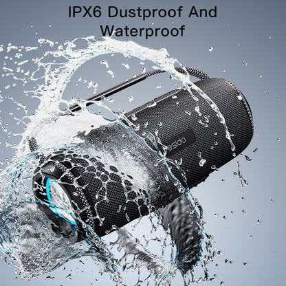 Bärbar Bluetooth-högtalare Yesido YSW11, 40W, RGB, Vattentät, Svart