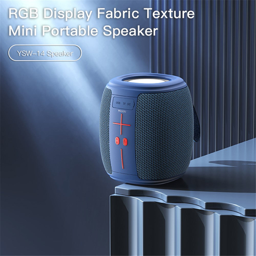 Bärbar Bluetooth-högtalare Yesido YSW14, 5W, RGB, Blå