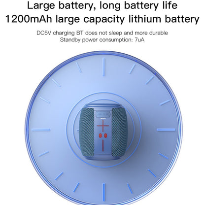 Bärbar Bluetooth-högtalare Yesido YSW14, 5W, RGB, Blå