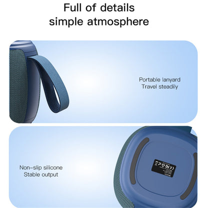 Bärbar Bluetooth-högtalare Yesido YSW14, 5W, RGB, Blå