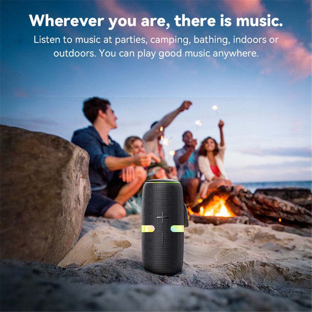 Bärbar Bluetooth-högtalare Yesido YSW22, 30W, RGB, Vattentät, Svart