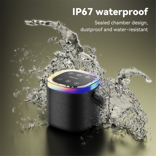 Bärbar Bluetooth-högtalare Yesido YSW25, 5W, RGB, Svart