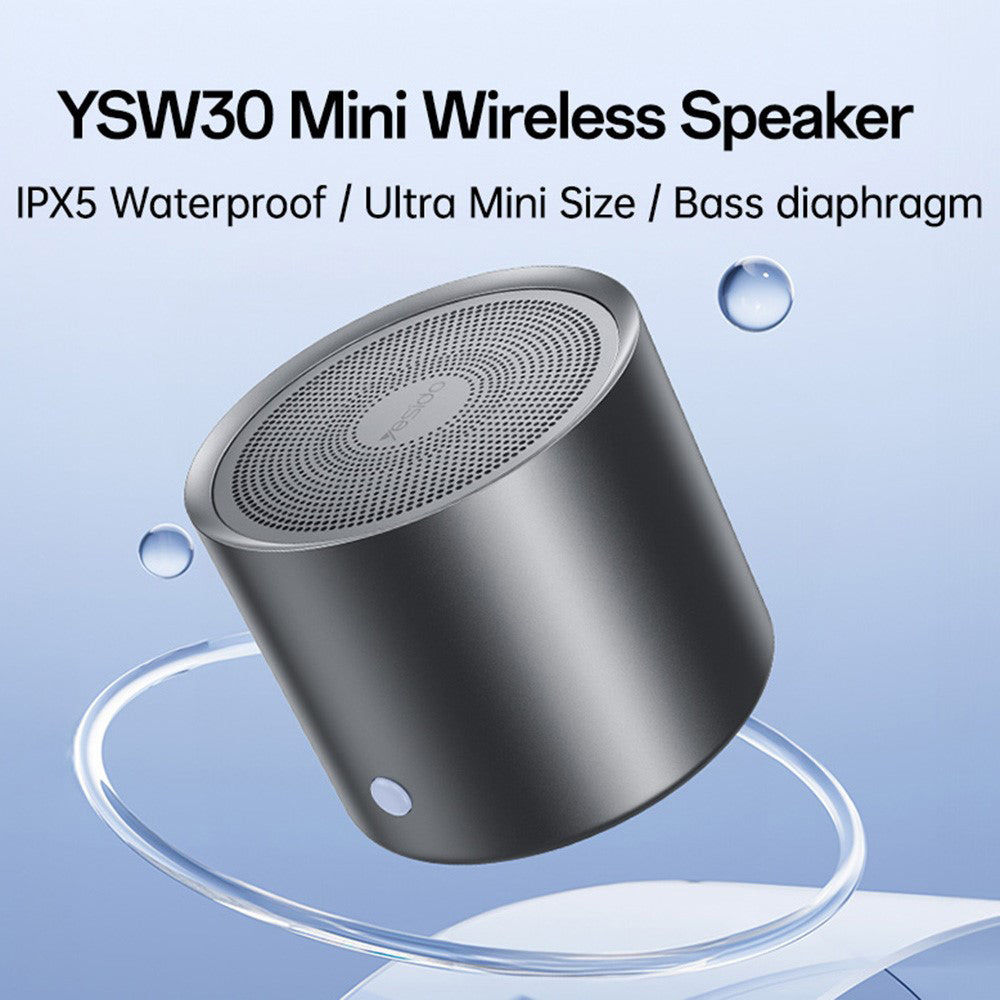 Bluetooth-högtalare Yesido YSW30, 3W, Vattentät, Svart