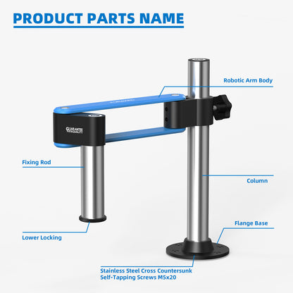 Justerbar arm Forward FW-R03 för mikroskop
