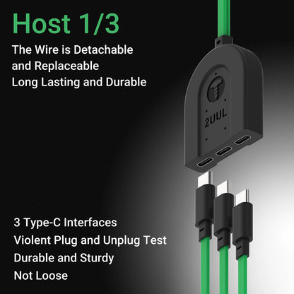 Strömkabel 2UUL PW02 för Apple iPhone / Android-serien