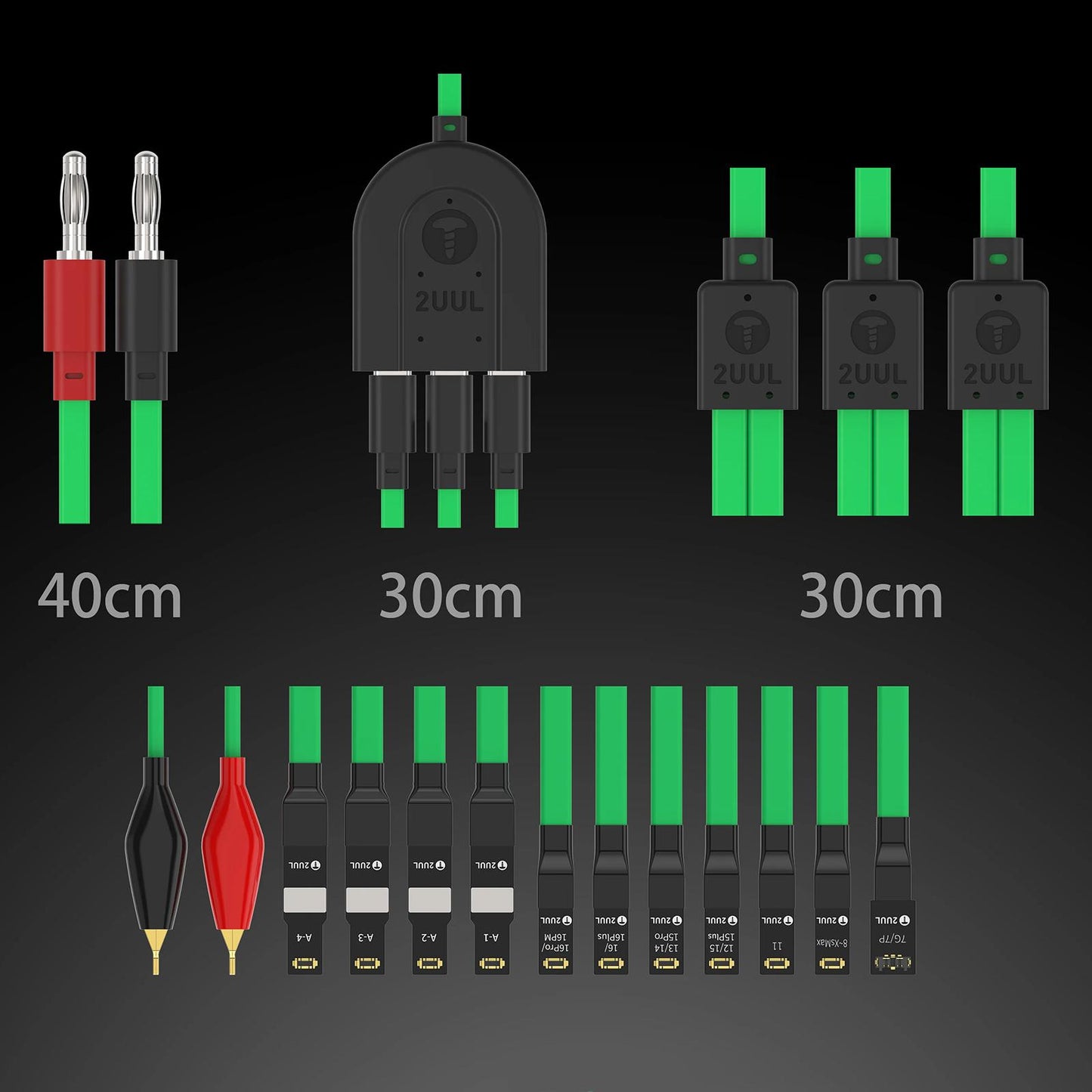 Strömkabel 2UUL PW02 för Apple iPhone / Android-serien