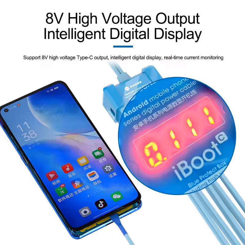 Sunshine IBOOT-B Strömkabel för Android microUSB-serien